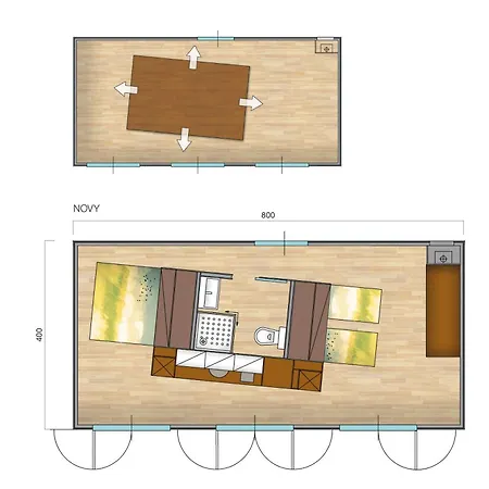 La Scogliera 营地 圣凯撒利亚温泉